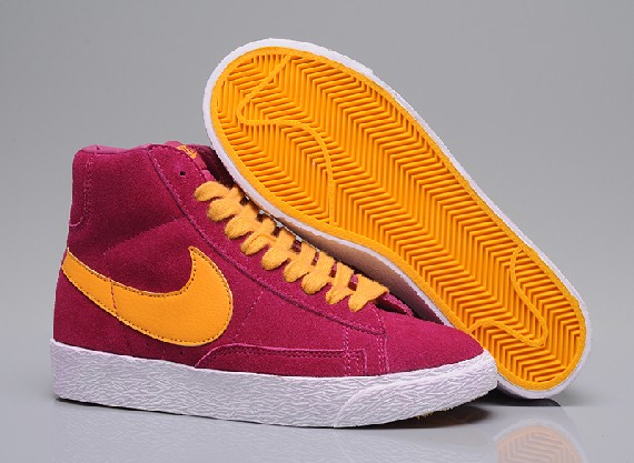 nike blazer mid homme orange