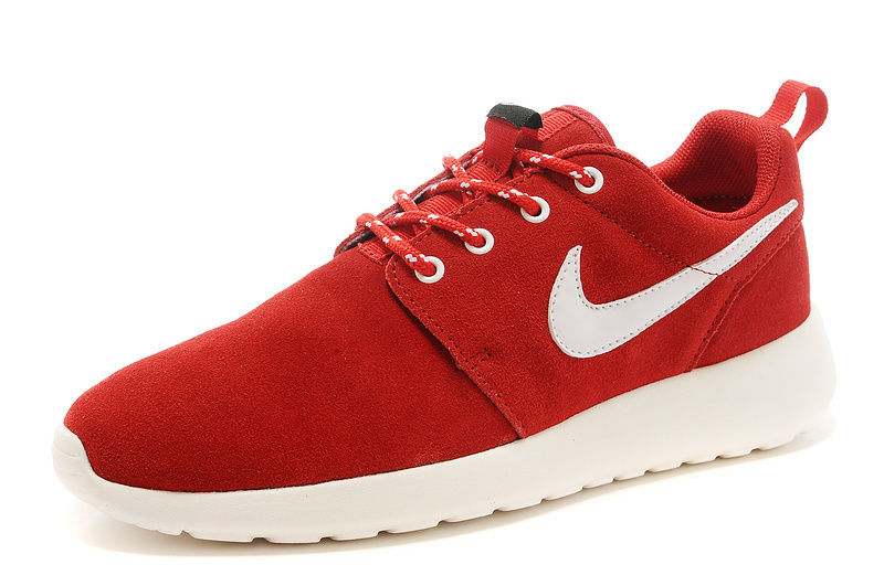 nike roshe run rouge homme